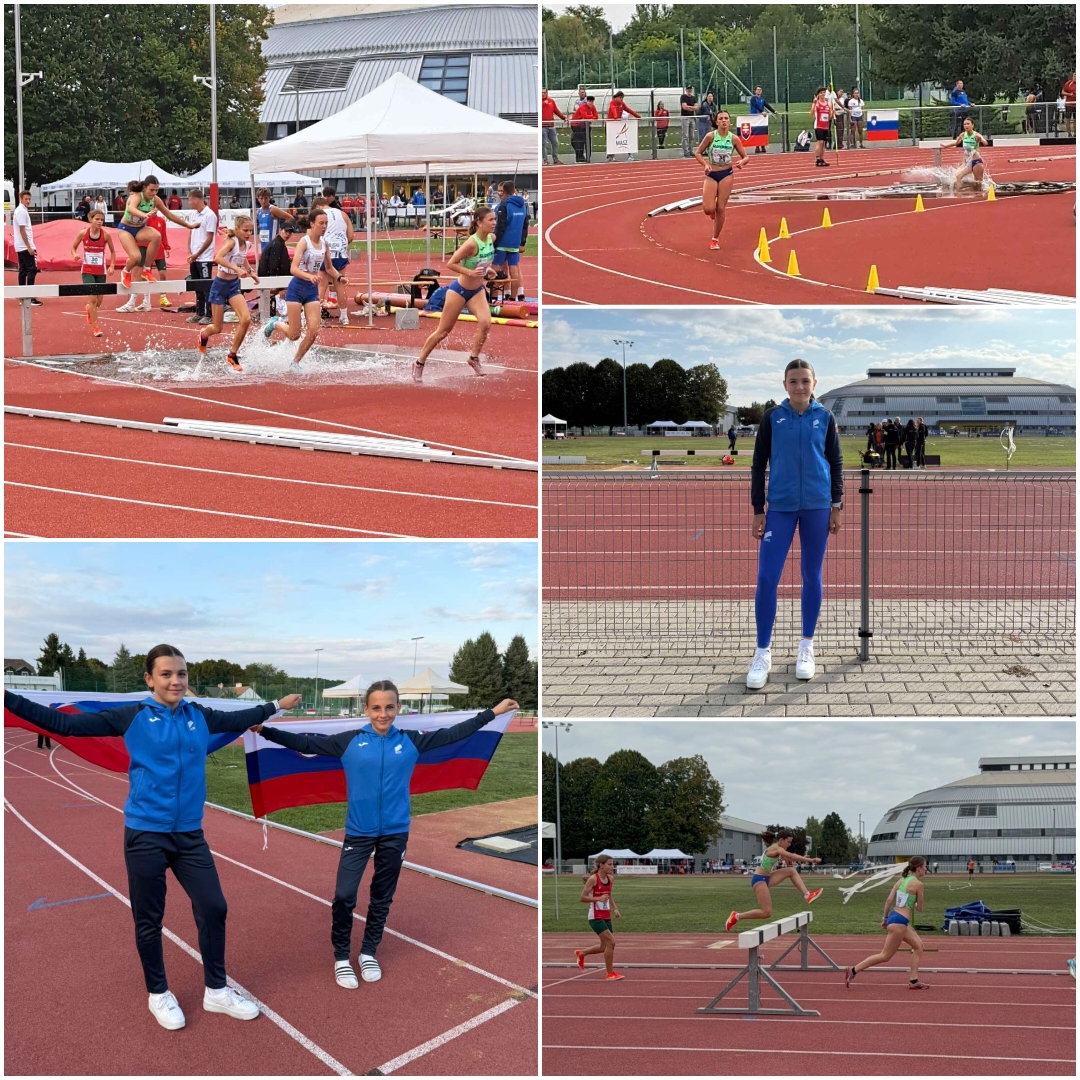 Eva Pustotnik reprezentanca U16 AK Mengeš