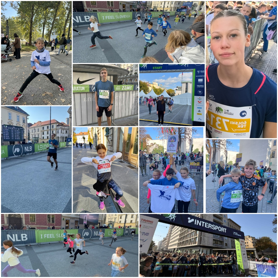 Lj. maraton - otroški teki AK Mengeš