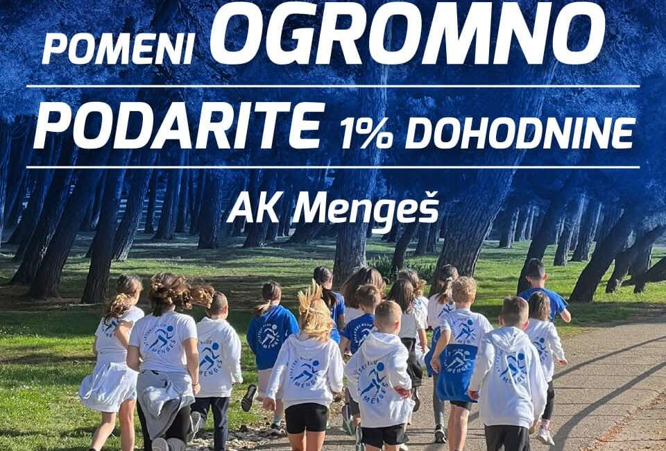 1% dohodnine AK Mengeš