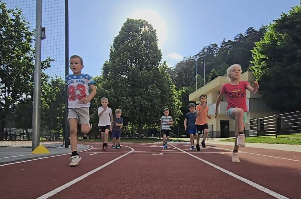 trening najmlajši AK Mengeš